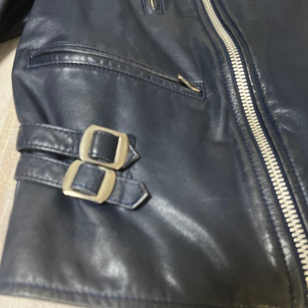 【定価約12万 激レア】Paul Smith パテッド ライダース ジャケット