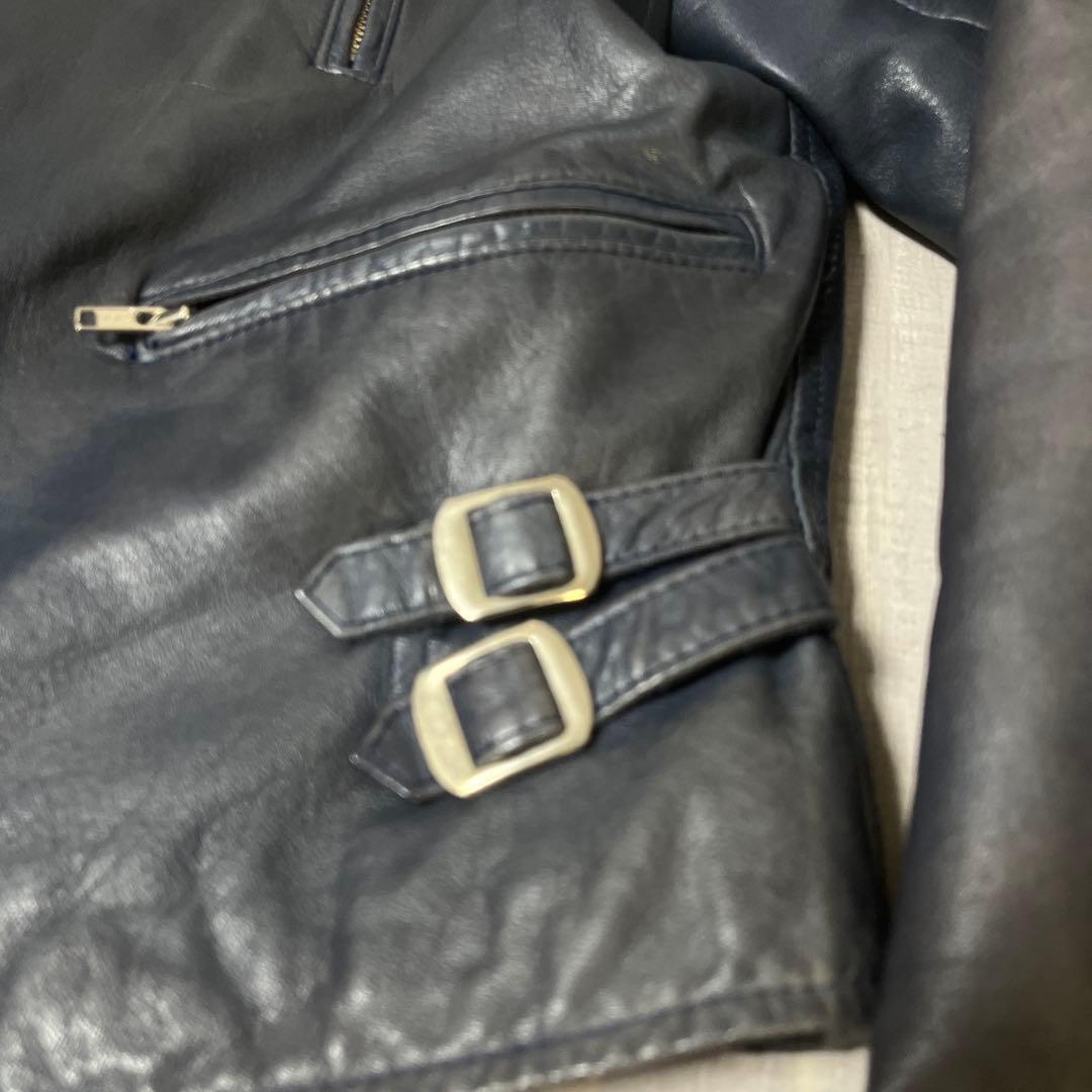 【定価約12万 激レア】Paul Smith パテッド ライダース ジャケット