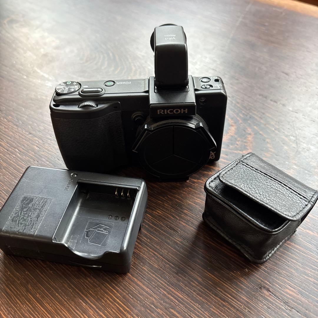 RICOH リコー GX200 自動開閉キャップ付　VF-1ファインダー付き