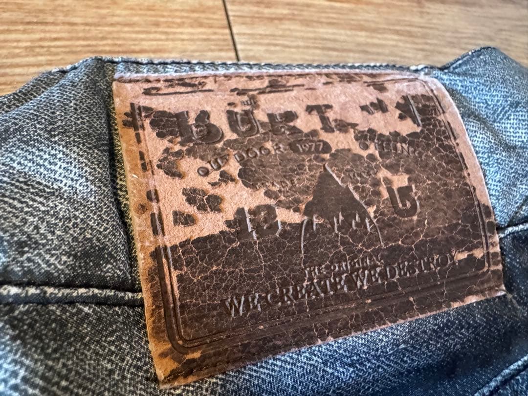 BURTON スノーボードパンツ GORE-TEX デニムプリント