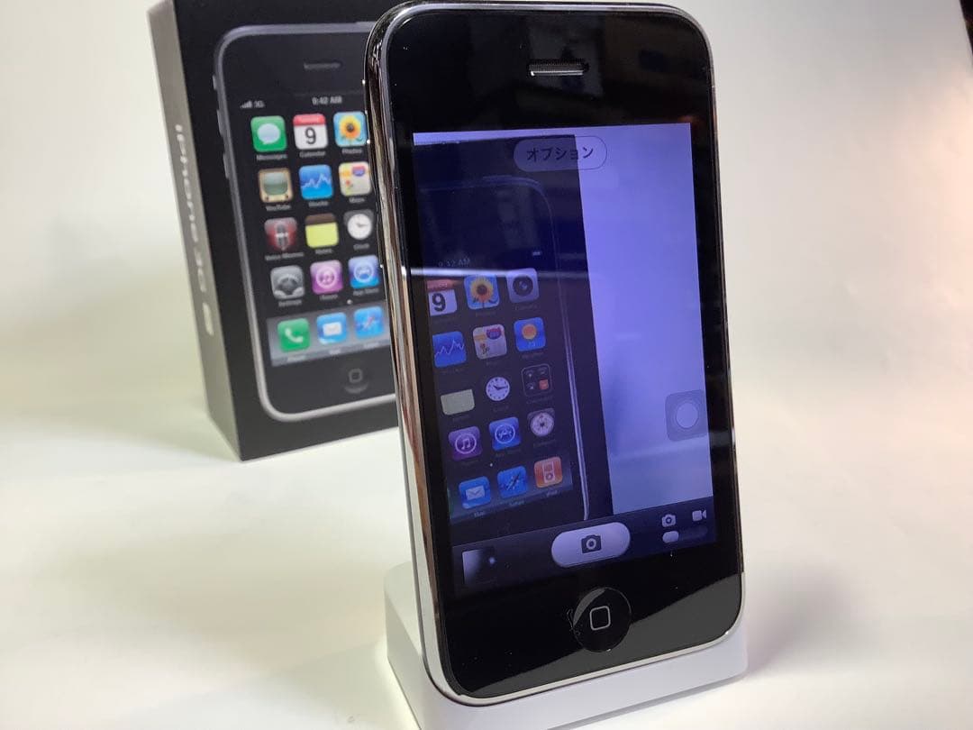Apple iPhone3GS黒16GB今では貴重なフルセット（望遠セット付き）