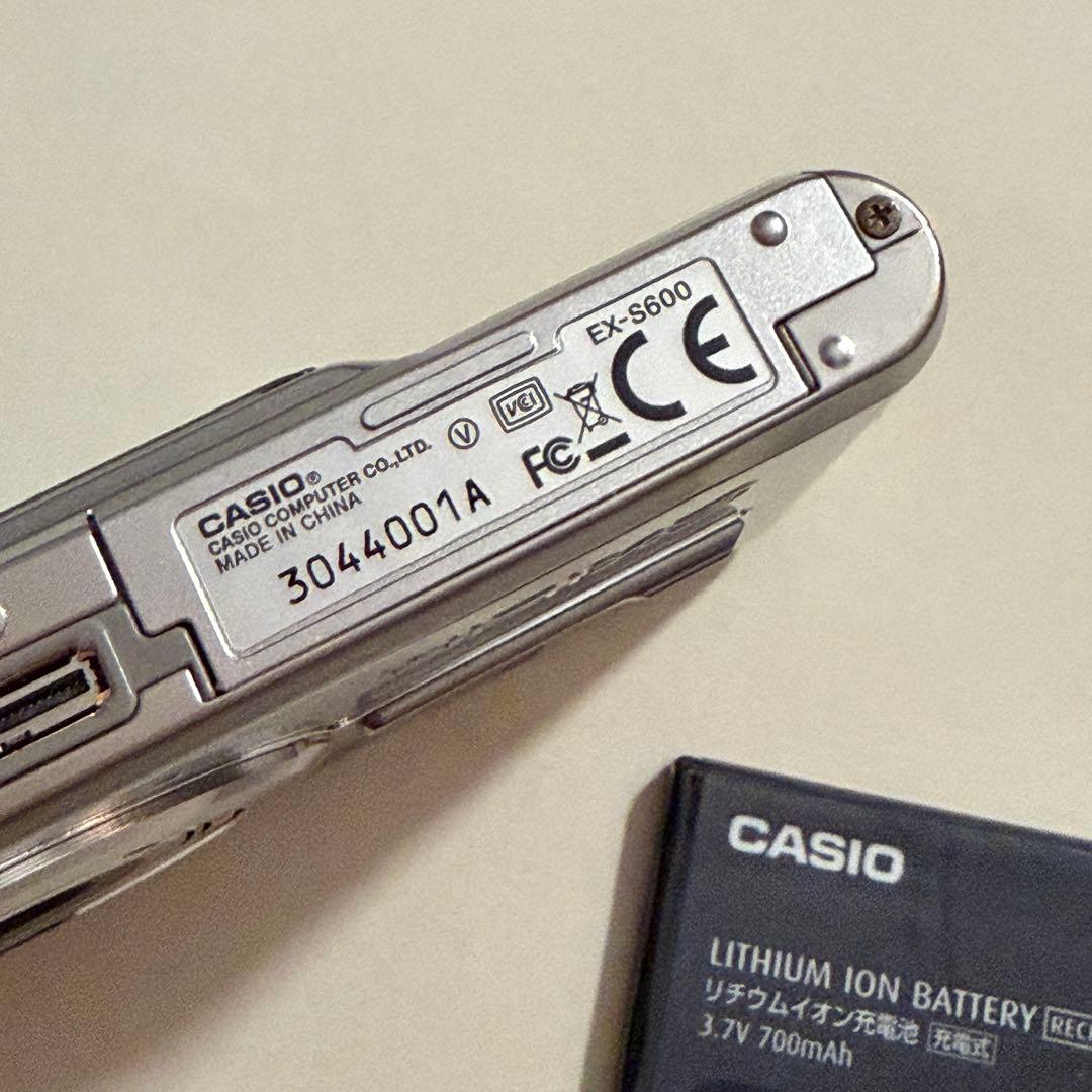 【動作確認済】カシオ EXILIM EX-S600 デジカメ