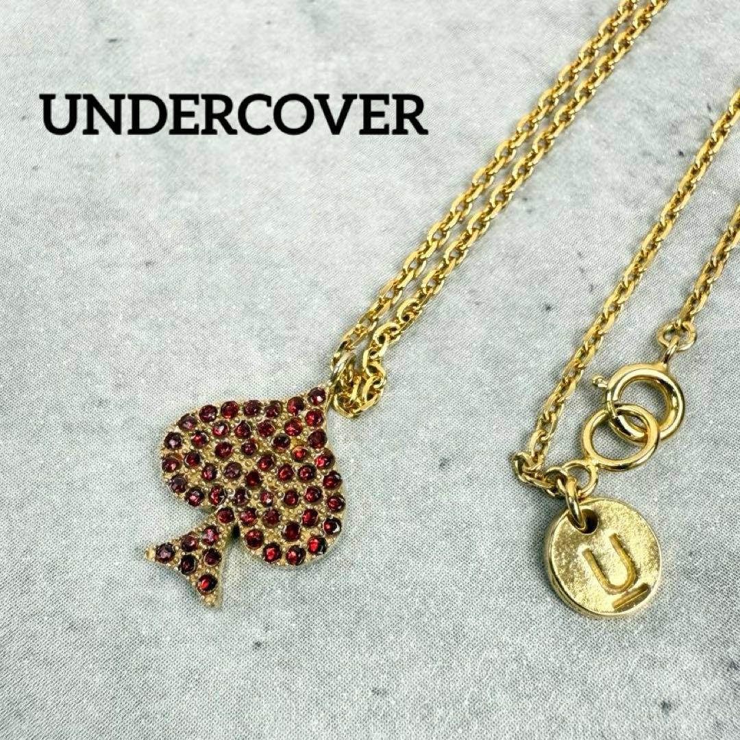 UNDERCOVER アンダーカバー スペードネックレス ゴールド