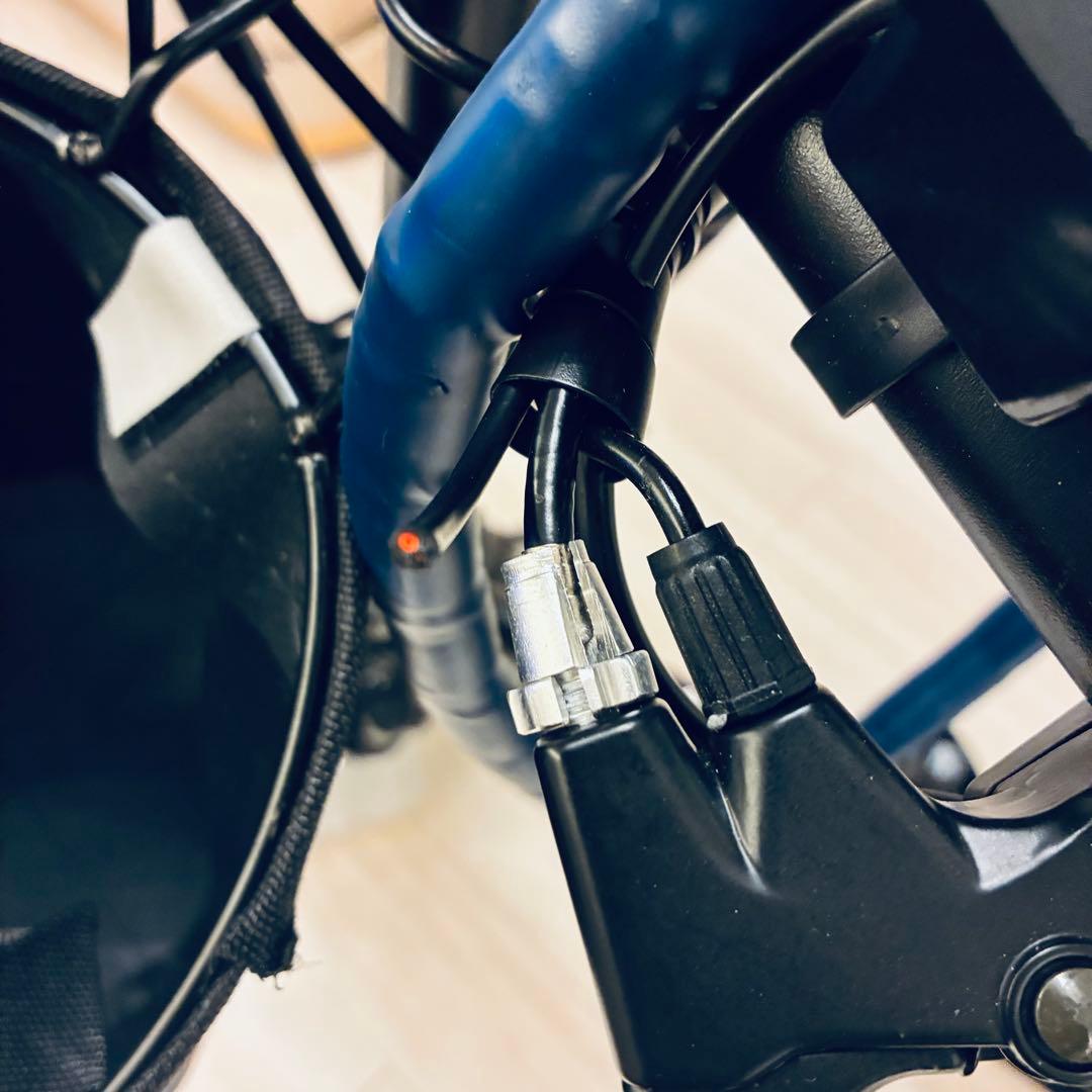 折りたたみ式電動アシスト自転車 黒