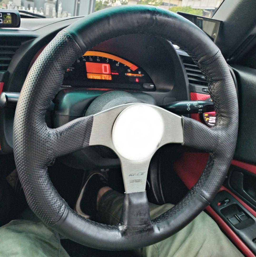 MOMO RACE 350mm 表皮張替え品