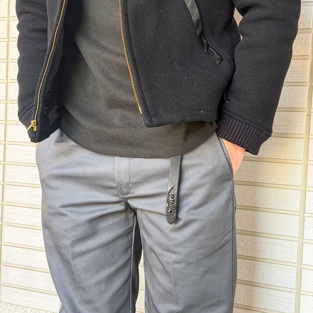 スタッズナローベルトBK18mm