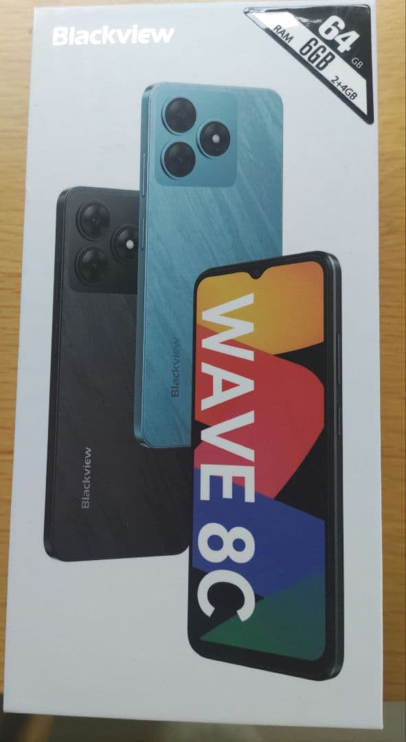 スマートフォン本体 Blackview WAVE 8C 64GB/6GB