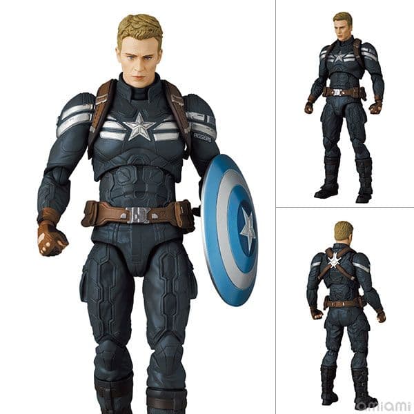 【短期間の出品】MAFEX キャプテン・アメリカ〈ステルススーツ〉