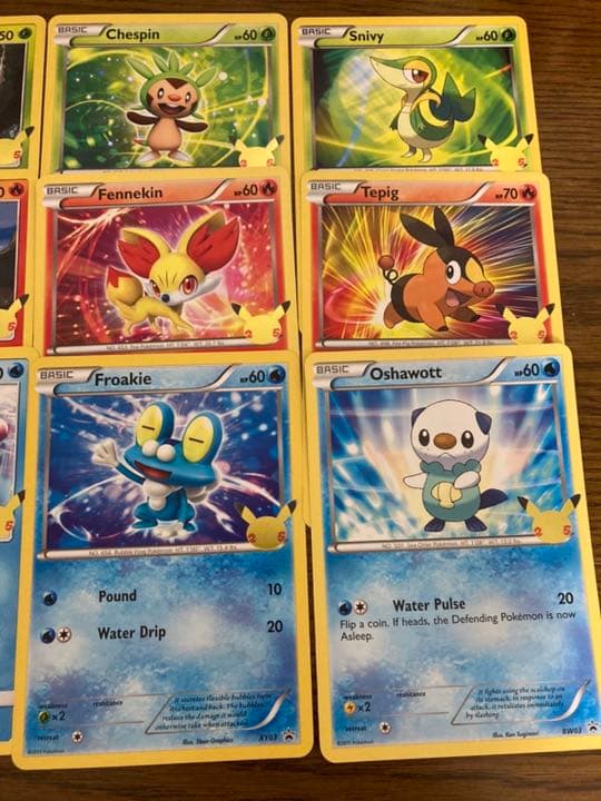 値下げ！ポケカ　ジャンボ　英語 プロモ　御三家　コンプリ　完全版　全種　合計25