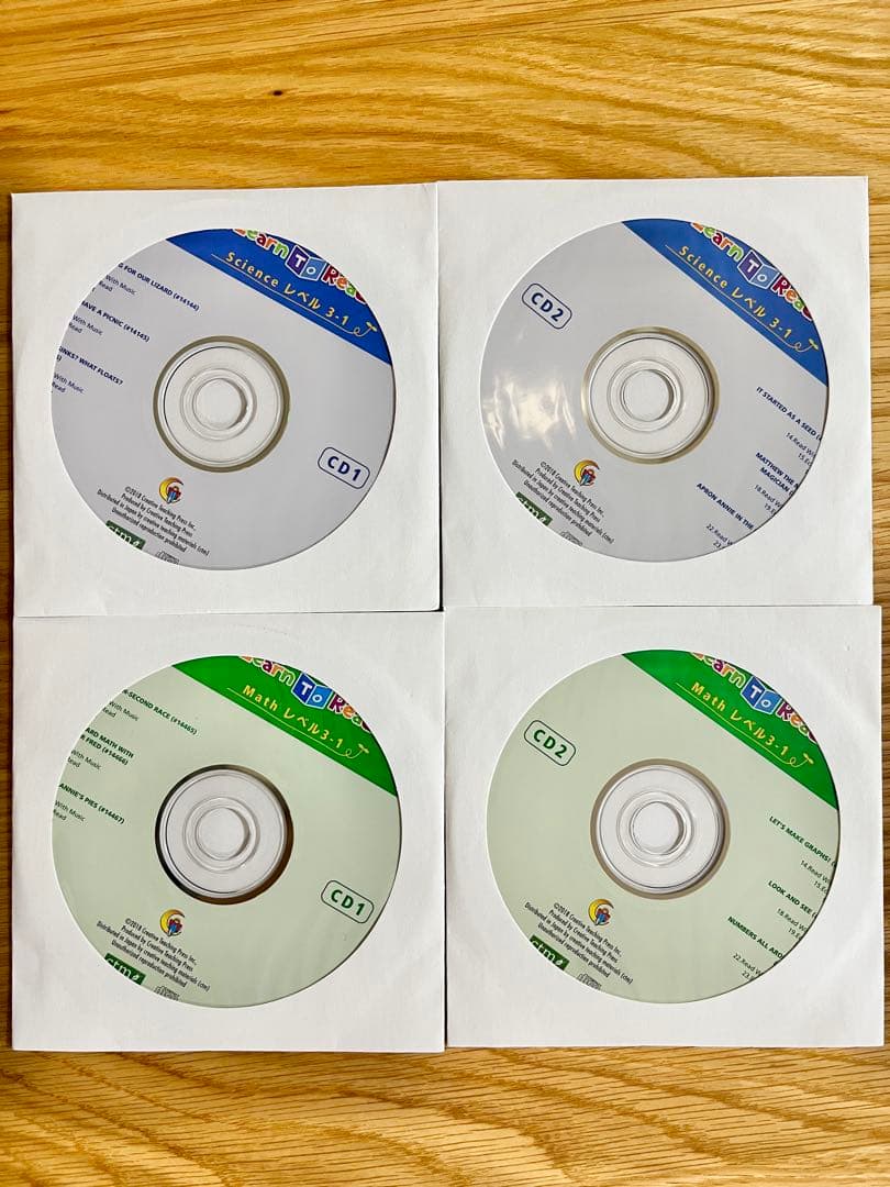 CTP レベル3-1 絵本24冊＋CD＋日本語解説書セット　シール　箱付き