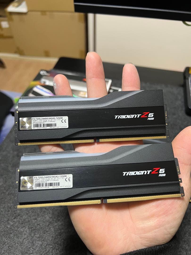G.SKILL TRIDENT Z5 DDR5-7200 16GB 2枚セット