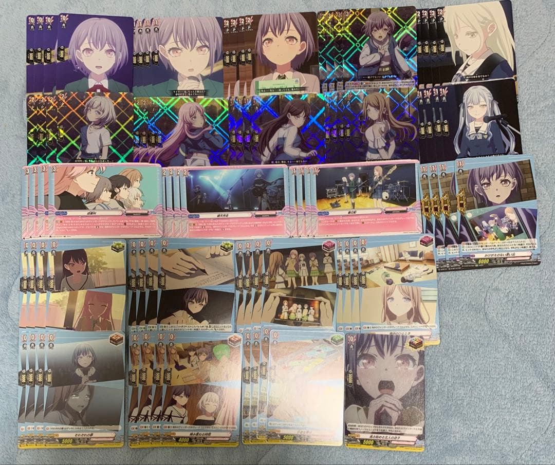 ヴァンガード　MyGO!!!!! デッキ　4コンセット