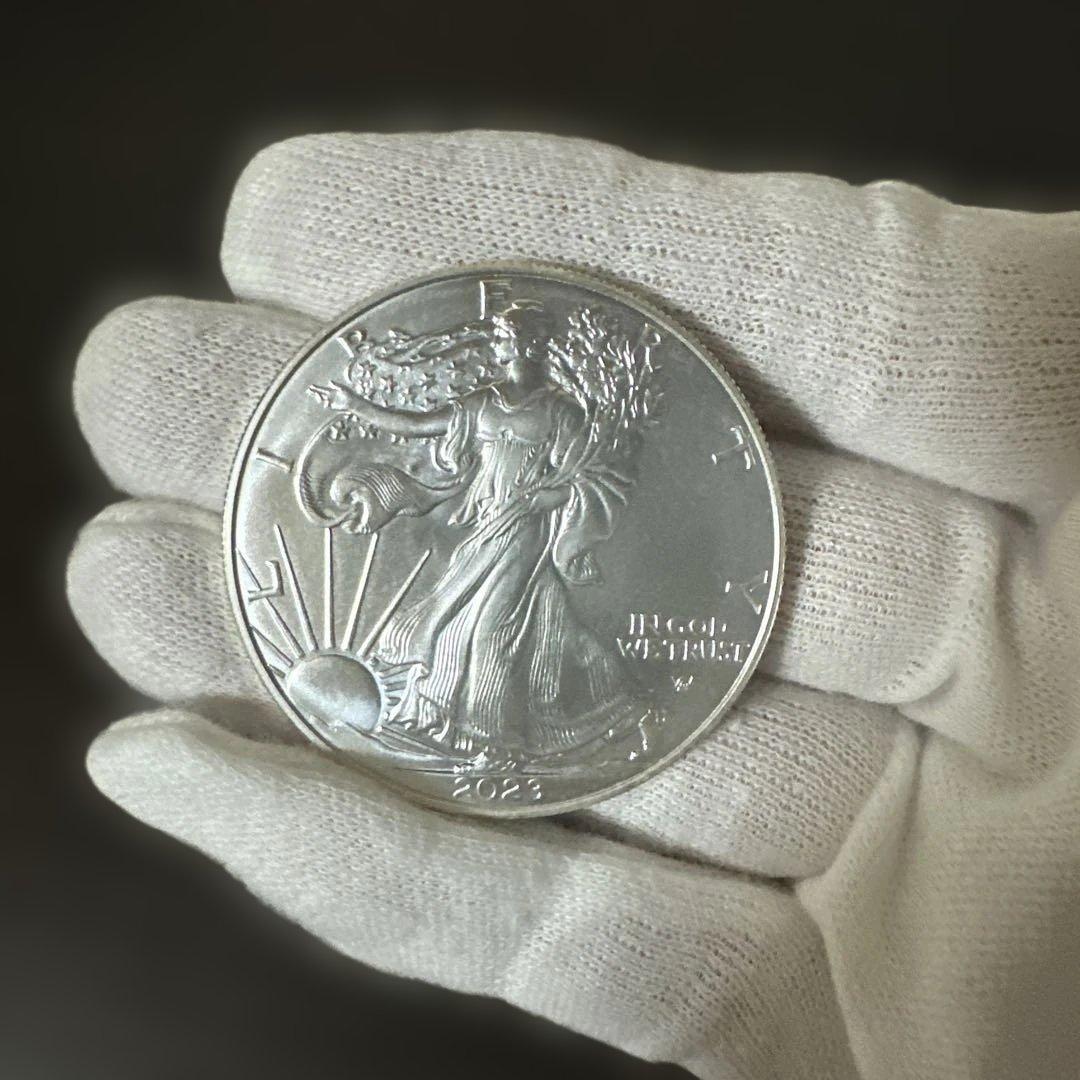 2023年 アメリカ 「イーグル・ウオーキング リバティ」 純銀 1オンス