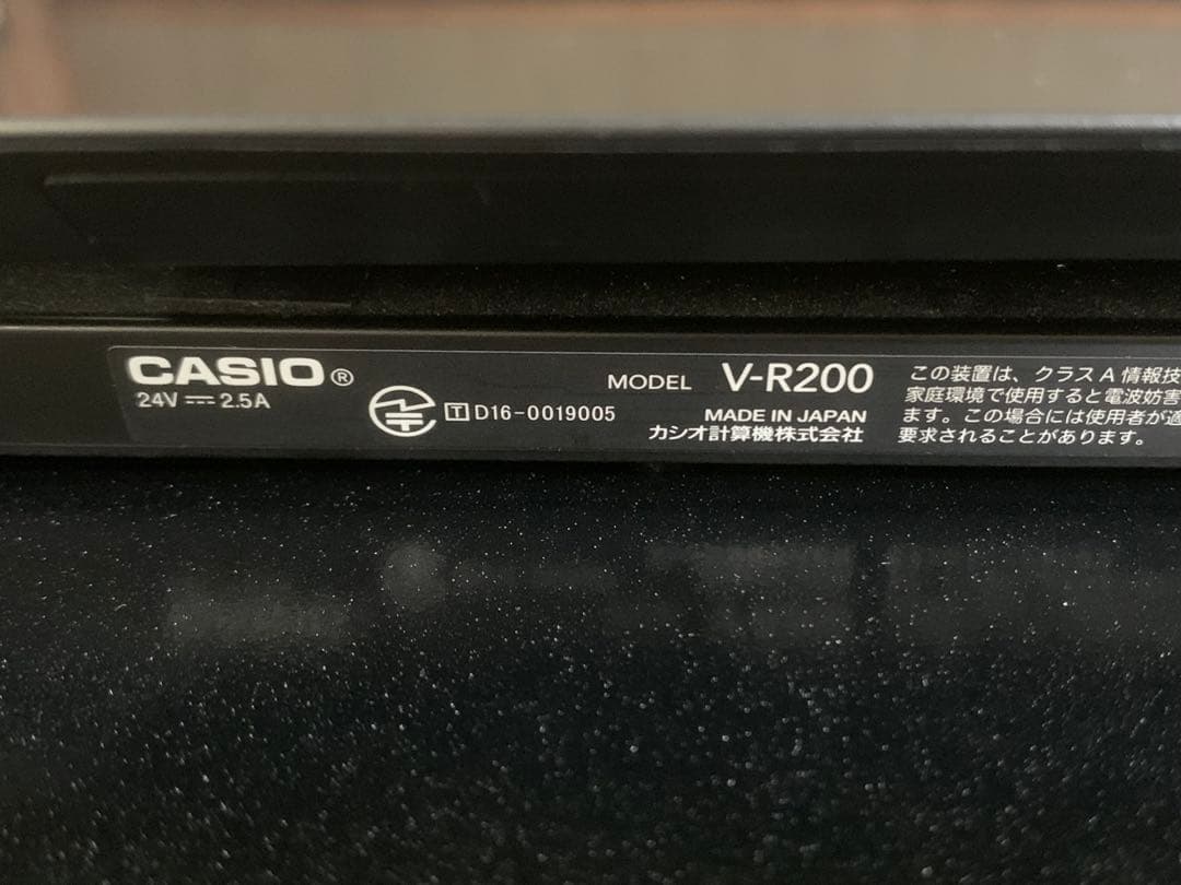 CASIO 10.4インチ 電子レジスター POS タッチパネル V-R200