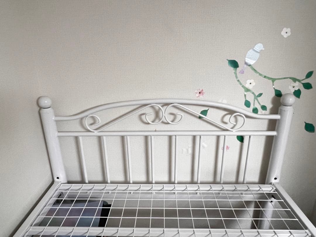 GW SALE 美品 ニトリ プリンセス ロフトベッド ハイタイプ お姫様 引取