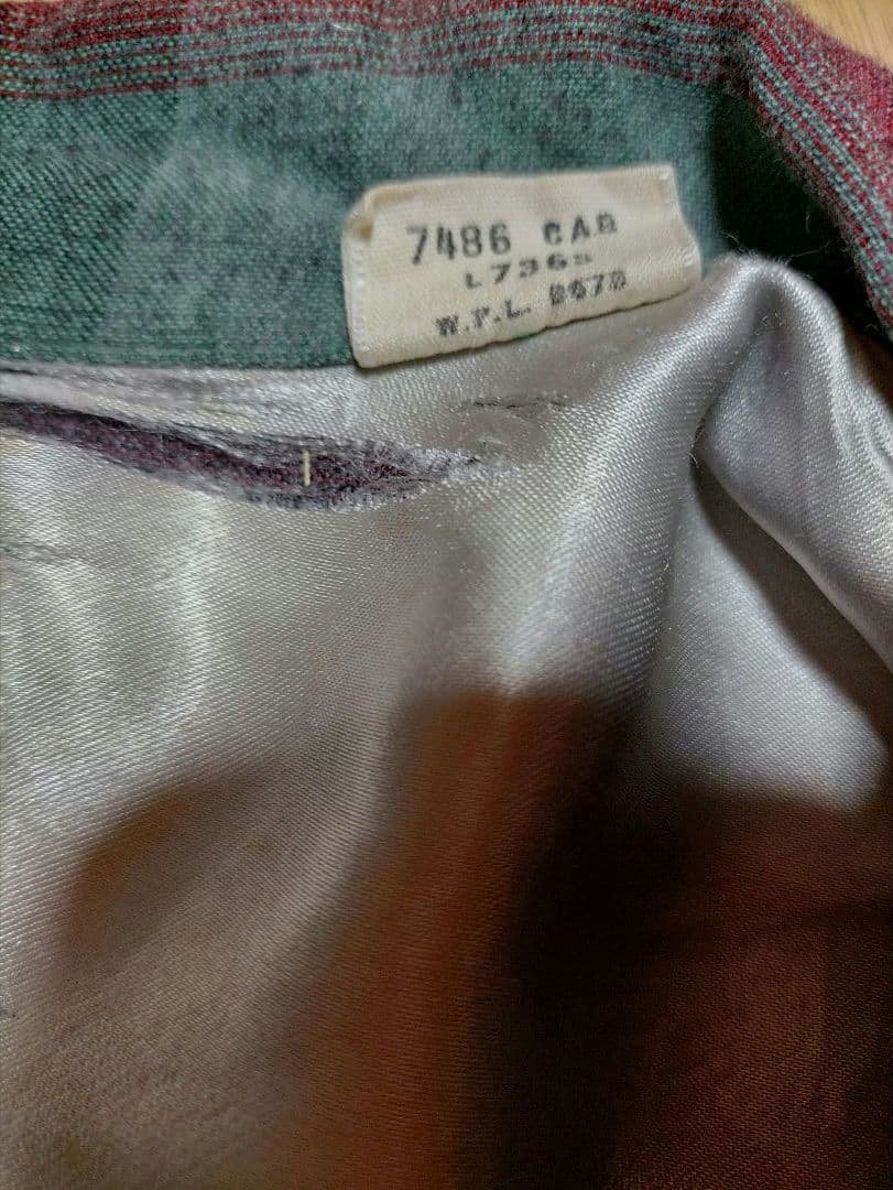 Arrow 60s オンブレチェックシャツ レーヨン100%