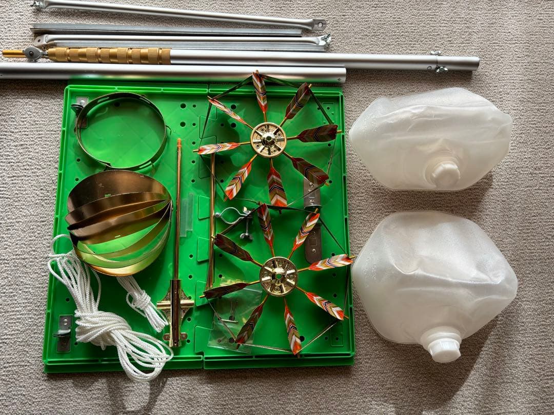 鯉のぼりスタンドセット 2m