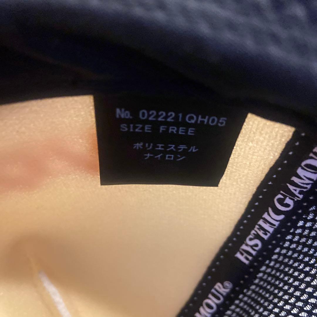 ヒステリックグラマー　スピードスター　メッシュキャップ