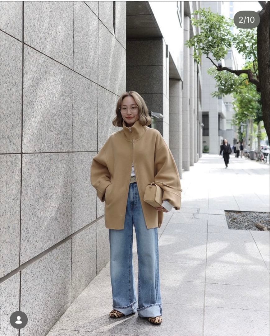 etretokyo エトレトウキョメルトンリバーブルゾン S