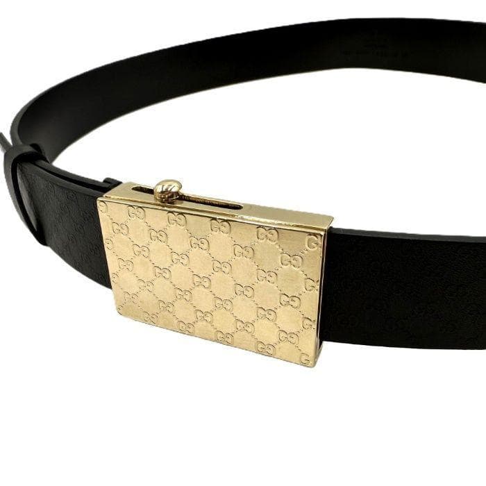 maybe様★グッチ GUCCI ベルト GG柄 グッチシマ ガチャベルト