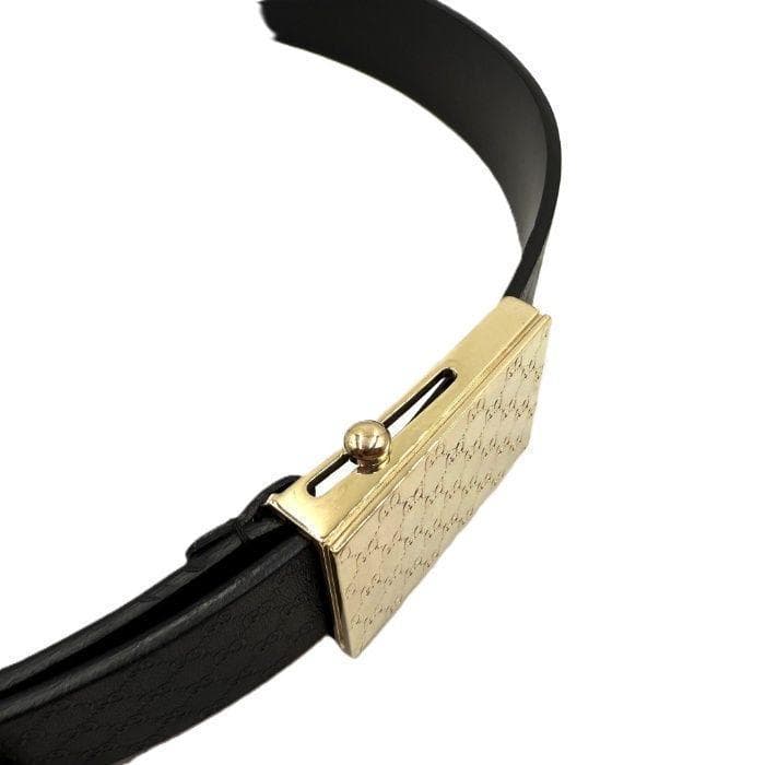 maybe様★グッチ GUCCI ベルト GG柄 グッチシマ ガチャベルト