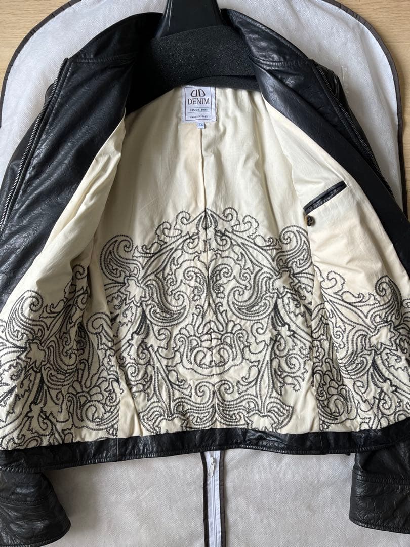 サイズ44 DENIM トゥモローランドエクスクルーシブ　シングルライダース