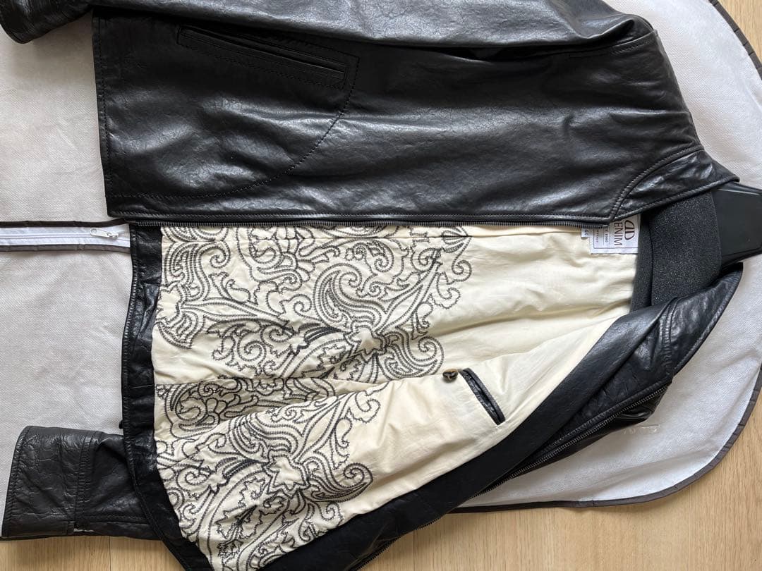 サイズ44 DENIM トゥモローランドエクスクルーシブ　シングルライダース