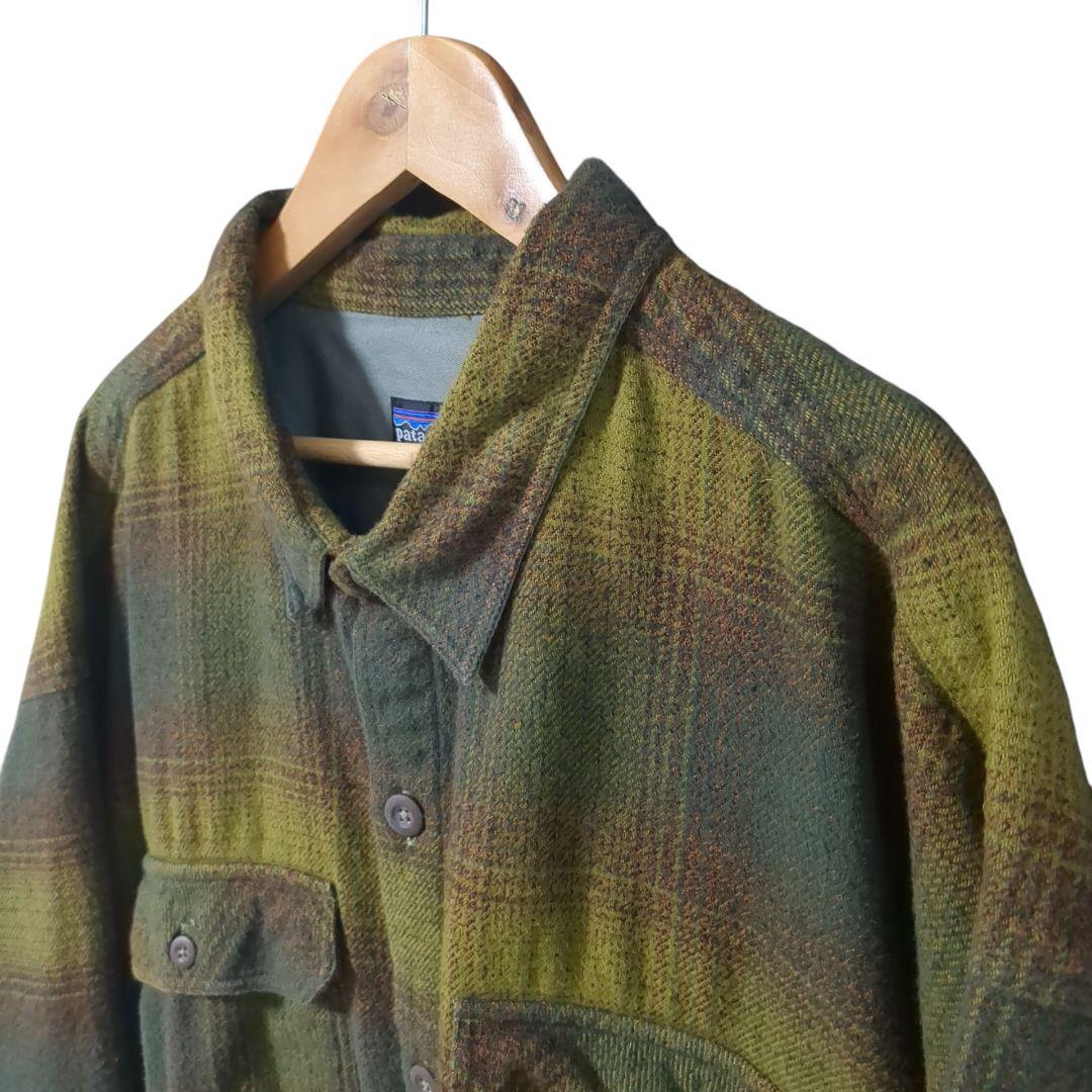 ルーマニア製 Patagonia オンブレ ヘビーフランネルシャツ XL