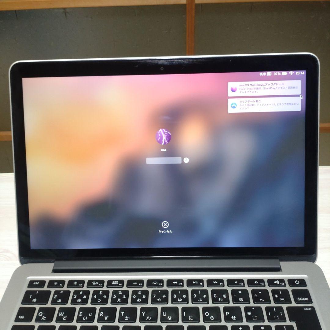MacBook本体 MacBook Pro A1502
