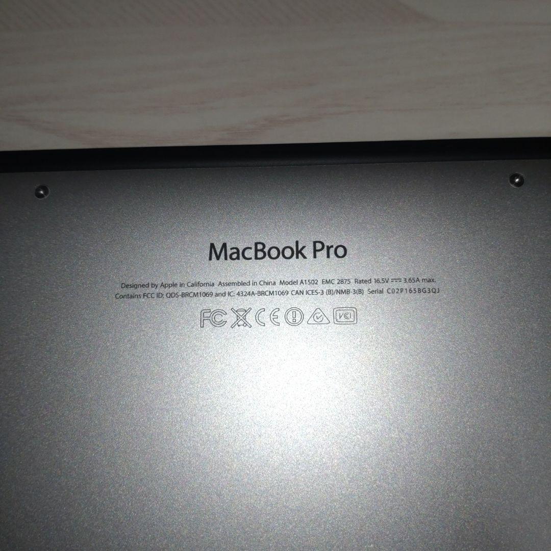 MacBook本体 MacBook Pro A1502