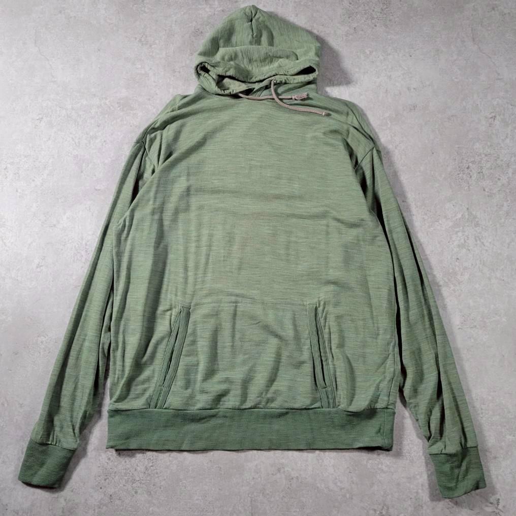 【美品】icebreaker アイスブレーカー メリノウールパーカー S