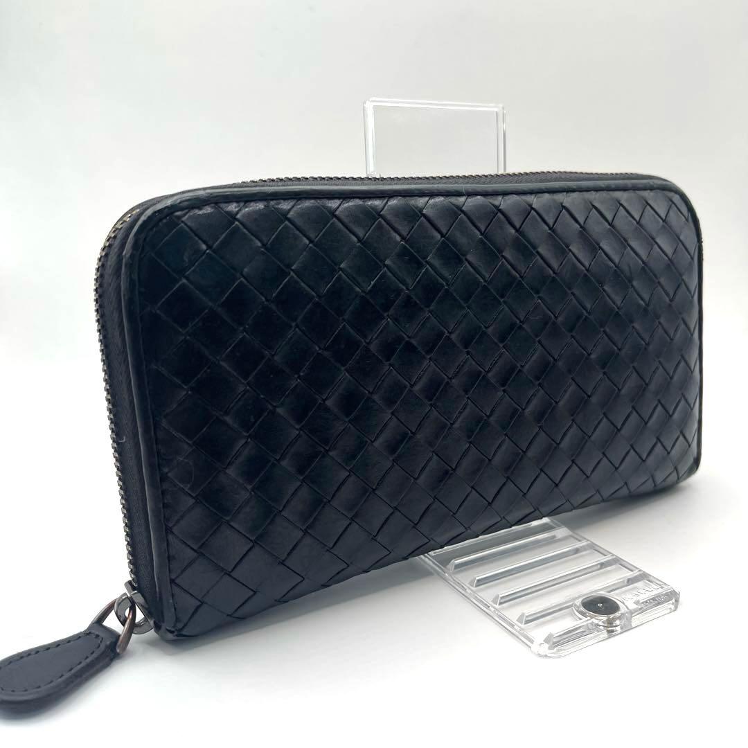 正規品✨ ボッテガヴェネタ イントレ ラウンドファスナー ジップ 801