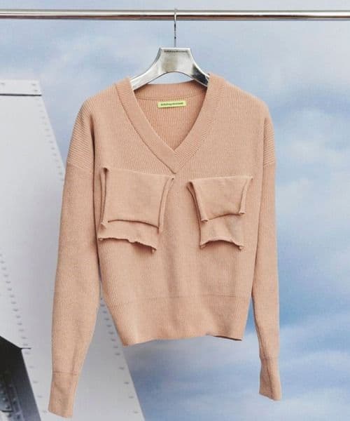 コトハヨコザワ TDブイネック ニット