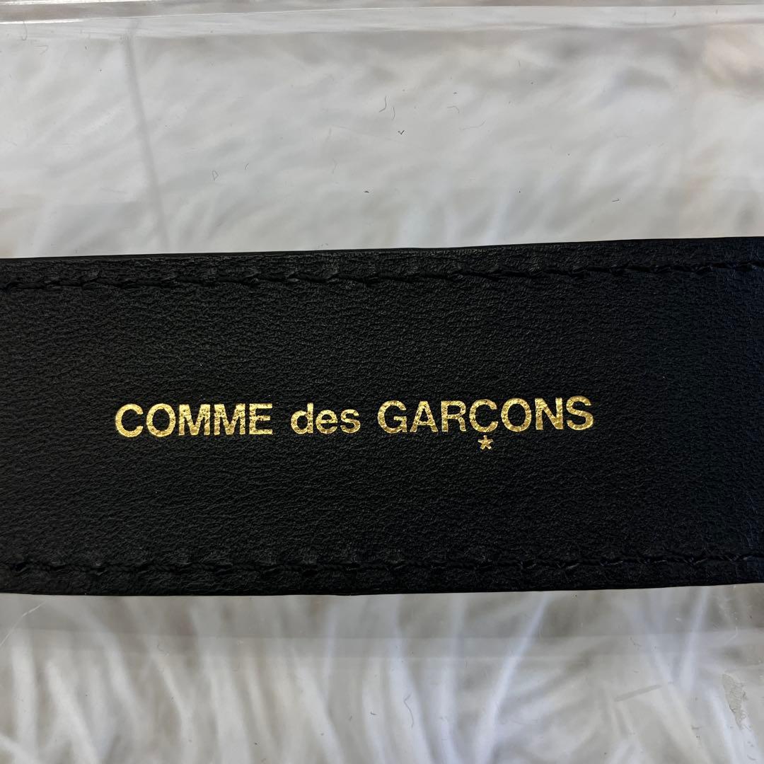 COMME des GARÇONS ブラック レザー ベルト S 小さいサイズ
