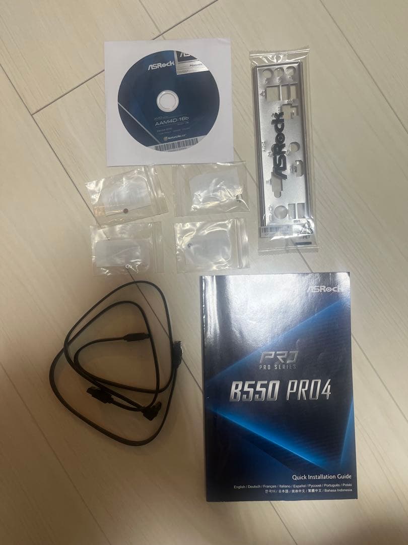 AsRock B550 Pro4 ATX規格マザーボード(未使用品)