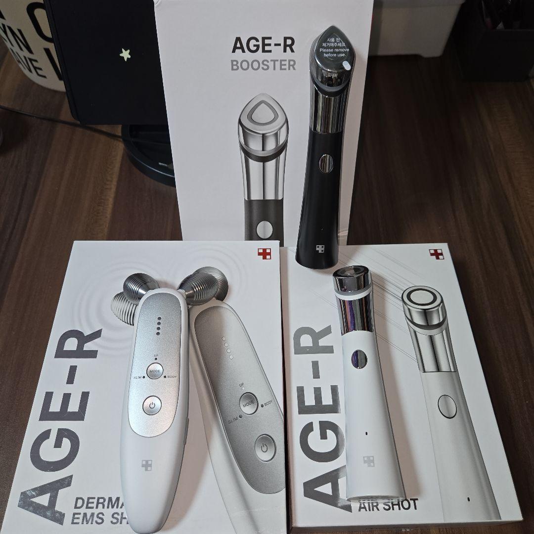 メディキューブ 美顔器 ブースター ダーマエアショット EMS リフトアップ