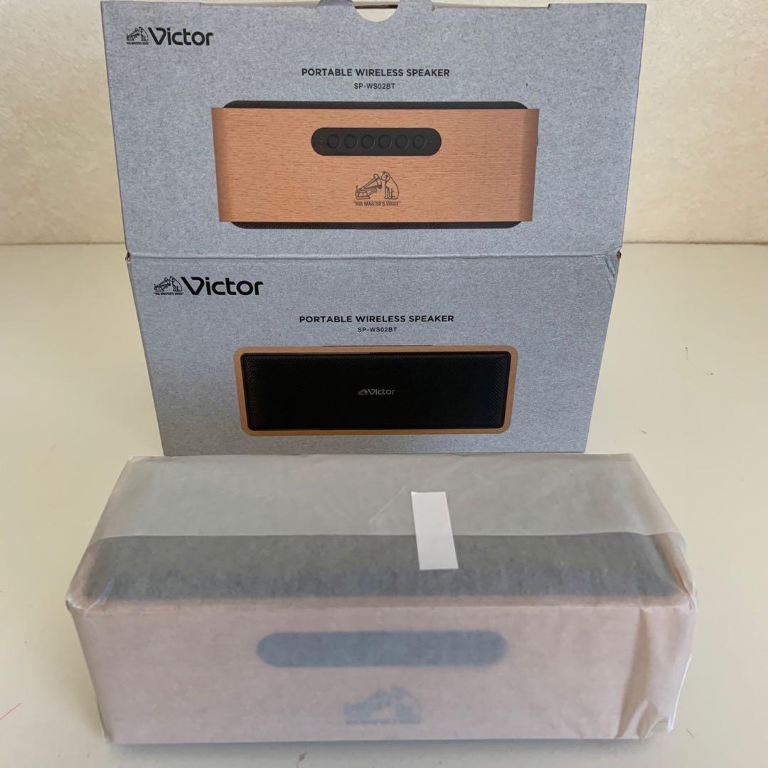Victorポータブルワイヤレススピーカー　SP-WS02BT　新品未使用品です