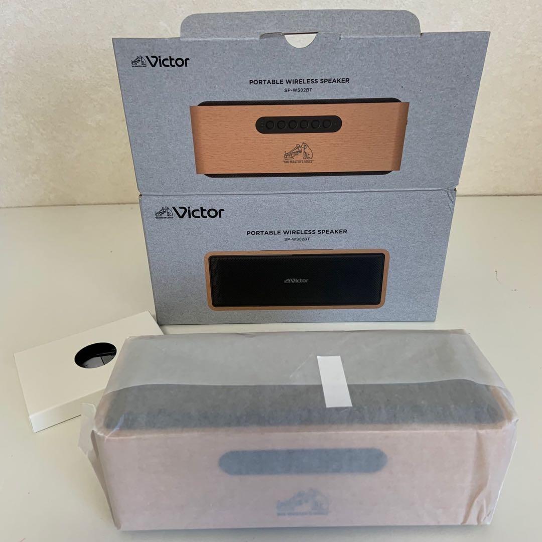 Victorポータブルワイヤレススピーカー　SP-WS02BT　新品未使用品です
