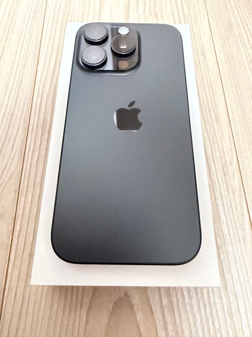 iPhone16proブラック 256GB SIMフリー(箱付き）