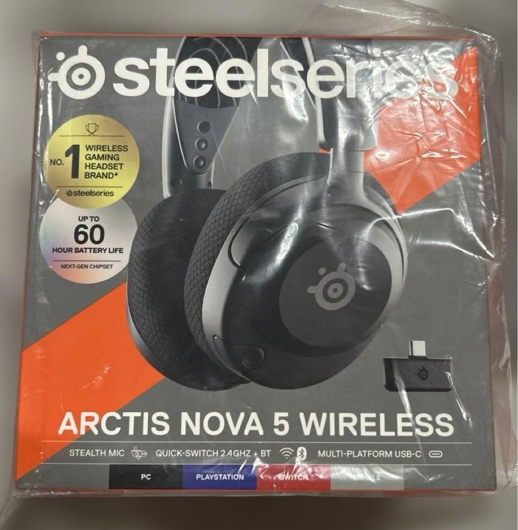 SteelSeries ワイヤレス ゲーミングヘッドセット