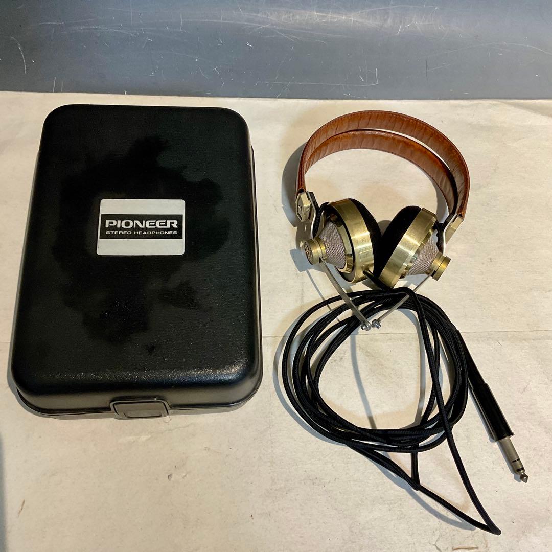 100601 Pioneer SE-L40 ステレオヘッドホン ケース付 レア品