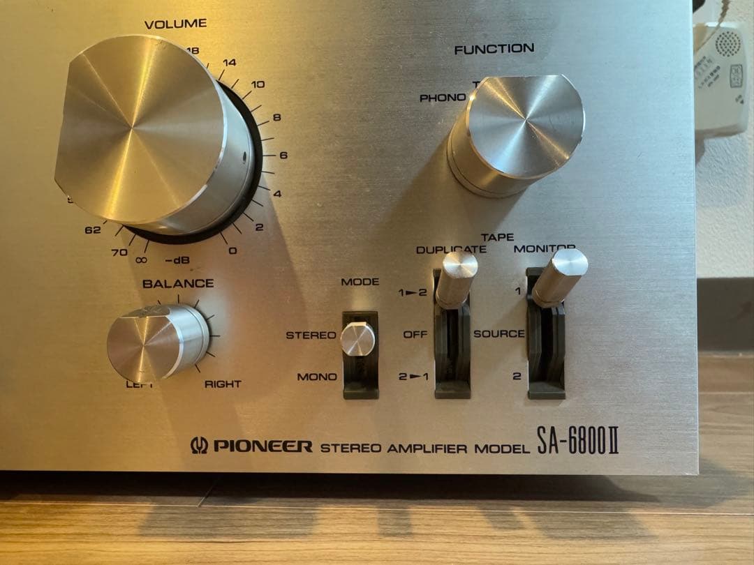 Pioneer パイオニア プリメインアンプ SA-6800II