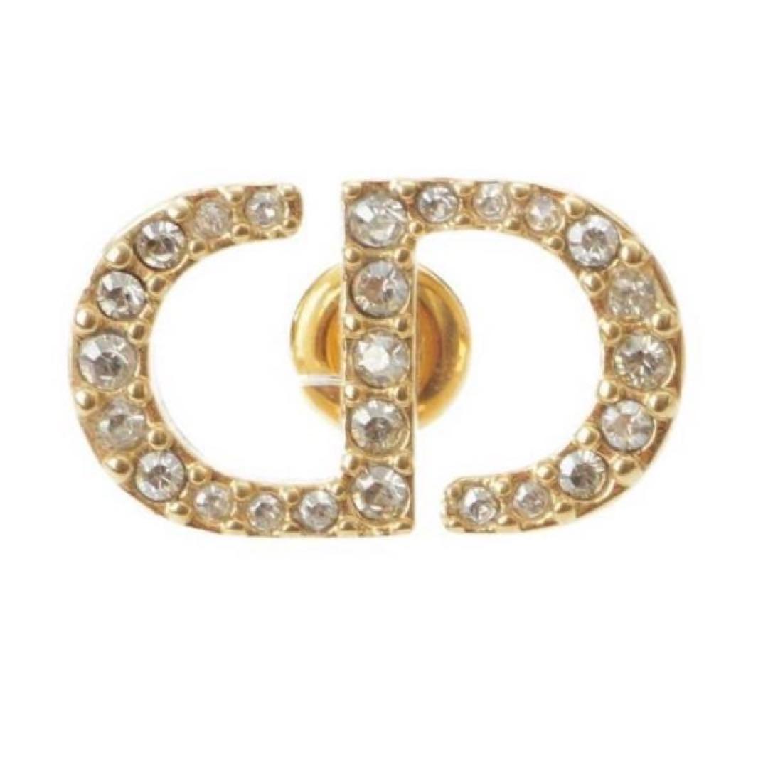 Dior クリスタルロゴピアス(片耳用)
