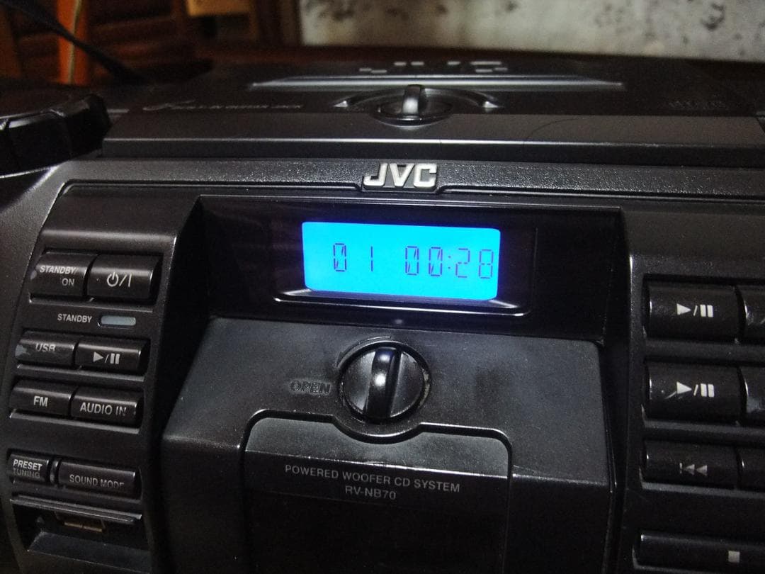 ビクター JVC RV-NB70-B リモコン 電源コード