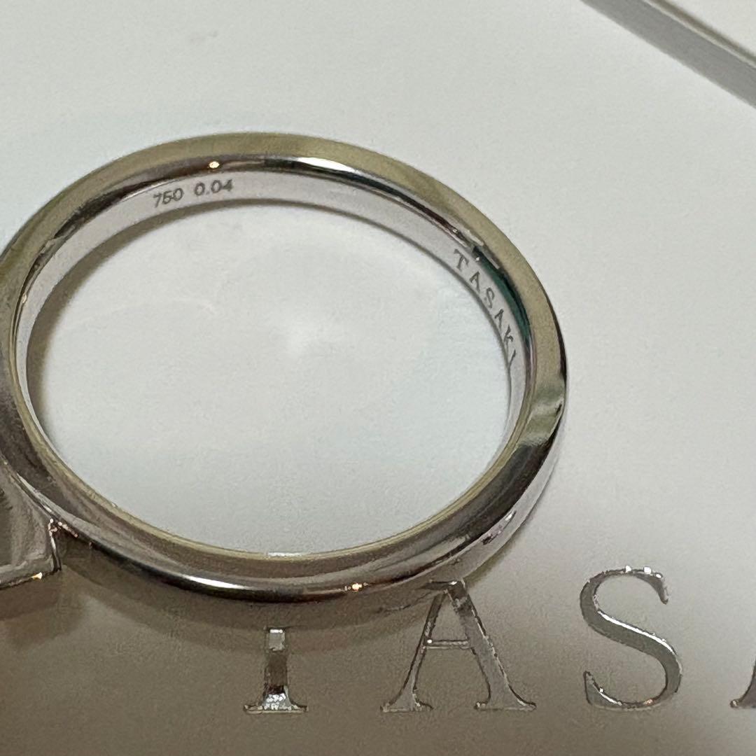 TASAKI バランスノート⭐︎パヴェパールリング　13号　ほぼ新品です