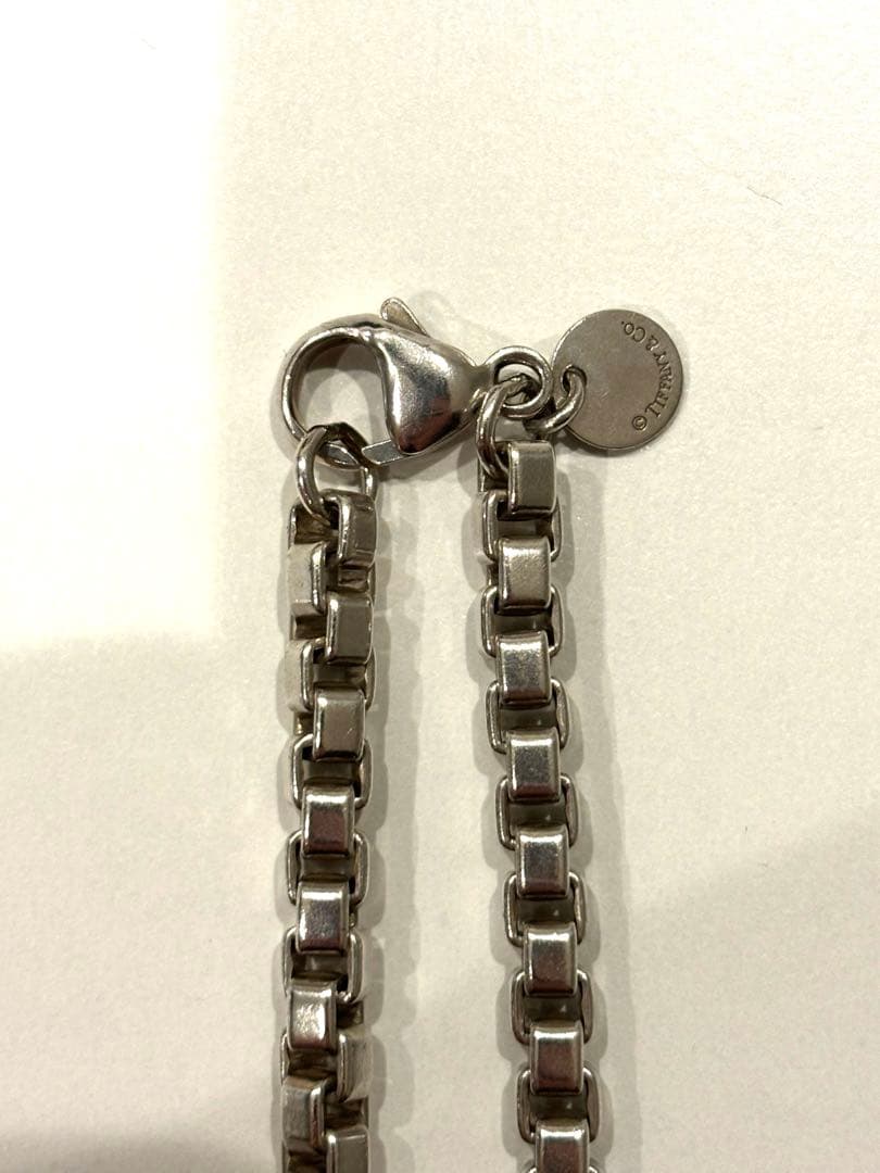 ティファニー　ベネチアン　チェーンネックレス　シルバー925（値引き中）