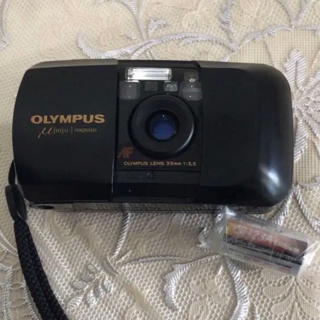 OLYMPUS μ[mju:]PANORAMA コンパクトフィルムカメラ