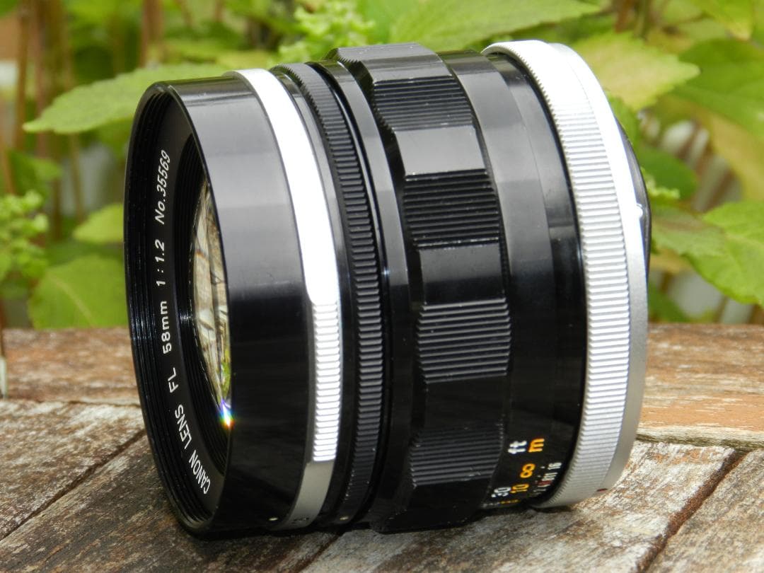 即撮影可　Canon FL 58mm f/1.2 レンズ