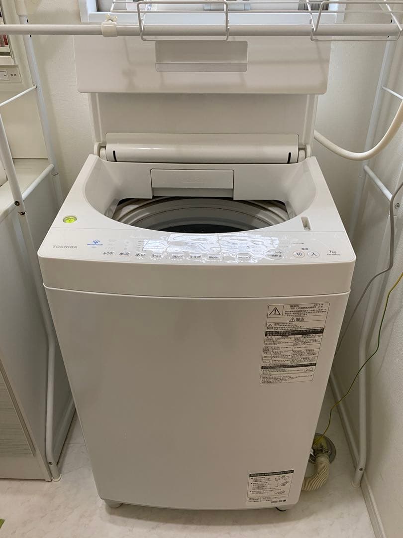【直接引取限定・急ぎ特価】 東芝 全自動洗濯機 7kg AW-7D7 2019年