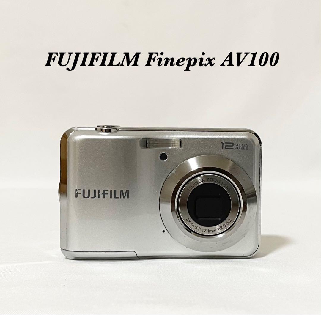 【完動品】FUJIFILM Finepix AV100デジタルカメラ 動作確認済
